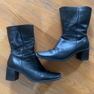 High Ankle Black Boots